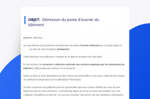 Exemple De Lettre D Mission Ouvrier B Timent Copier